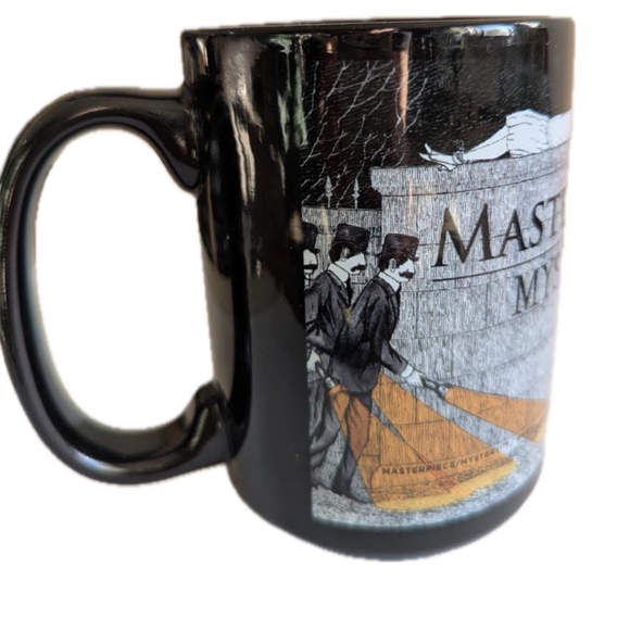 the very gorey masterpiece mystery mug pbs coffee tea edward gorey art vintage - Picture 4 of 5
